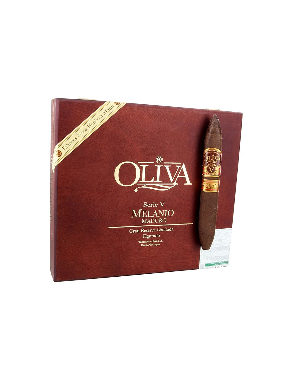 Oliva Serie V Melanio Maduro Figurado 6,5x52